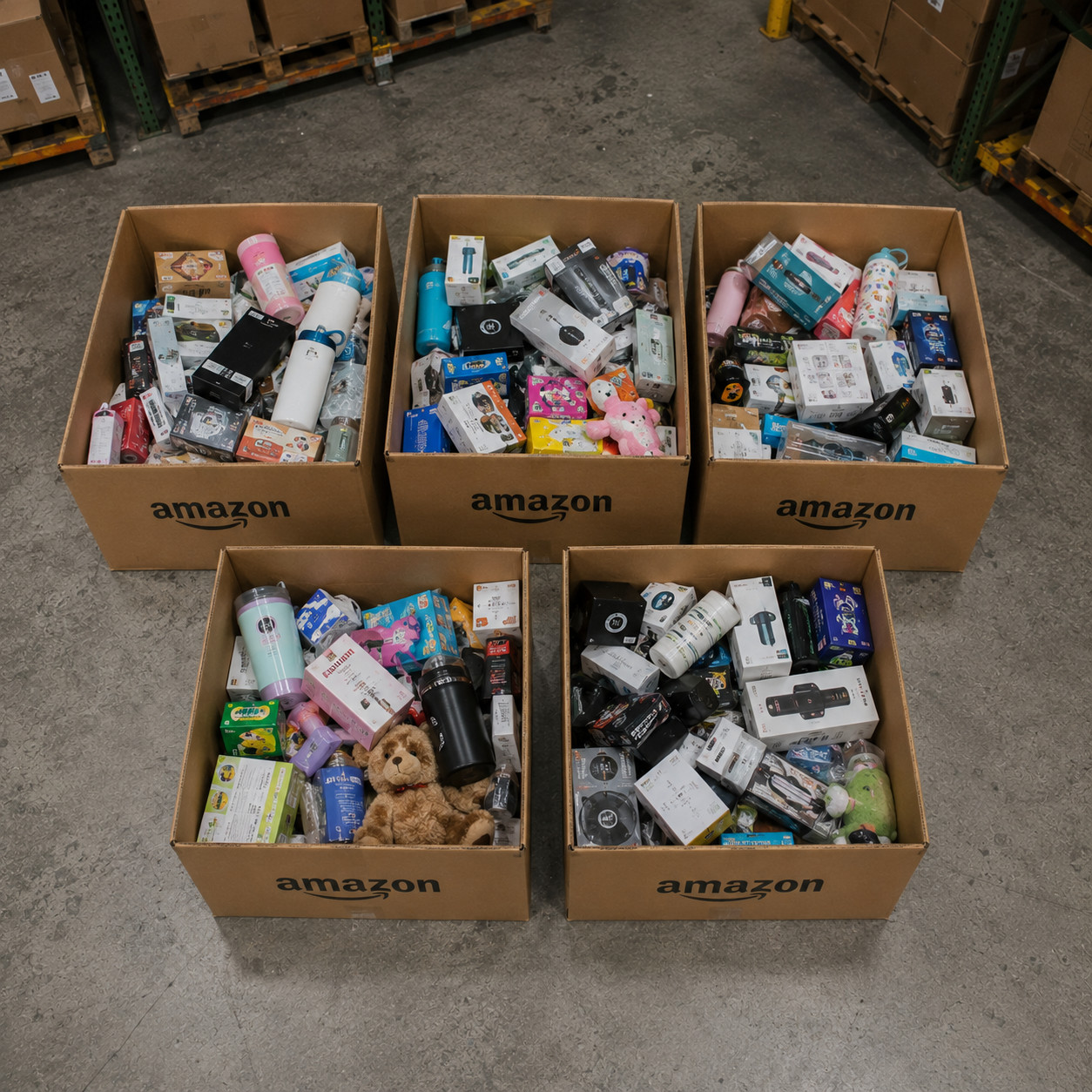 Walmart Mystery Box Mixed Lot Electronics Home Goods Daily Essentials Surprise