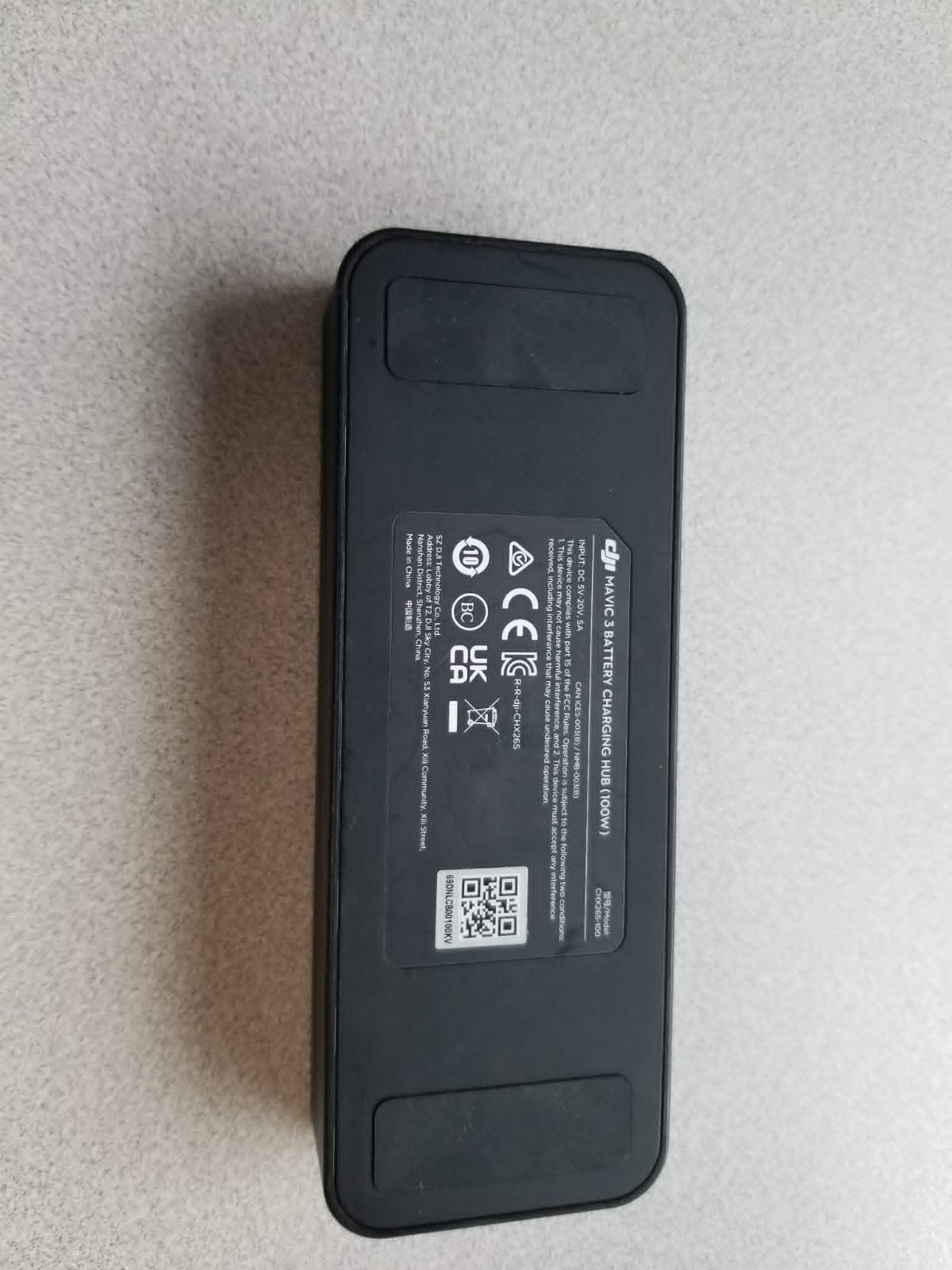 Mavic 3 battery charging hub – Used Once