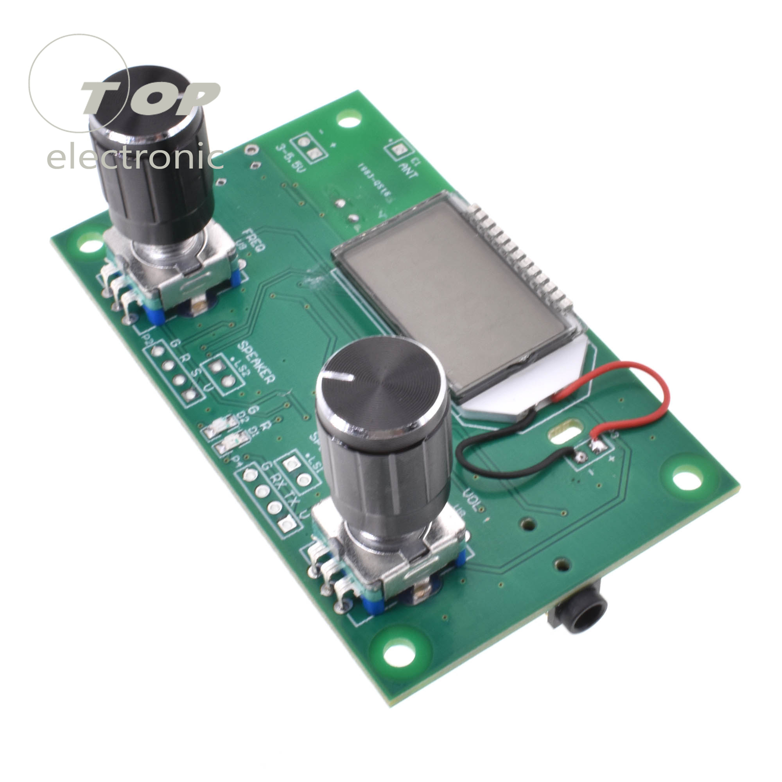 DSP & PLL Digital Stereo FM Radio Receiver Module 87-108MHz with Serial Control