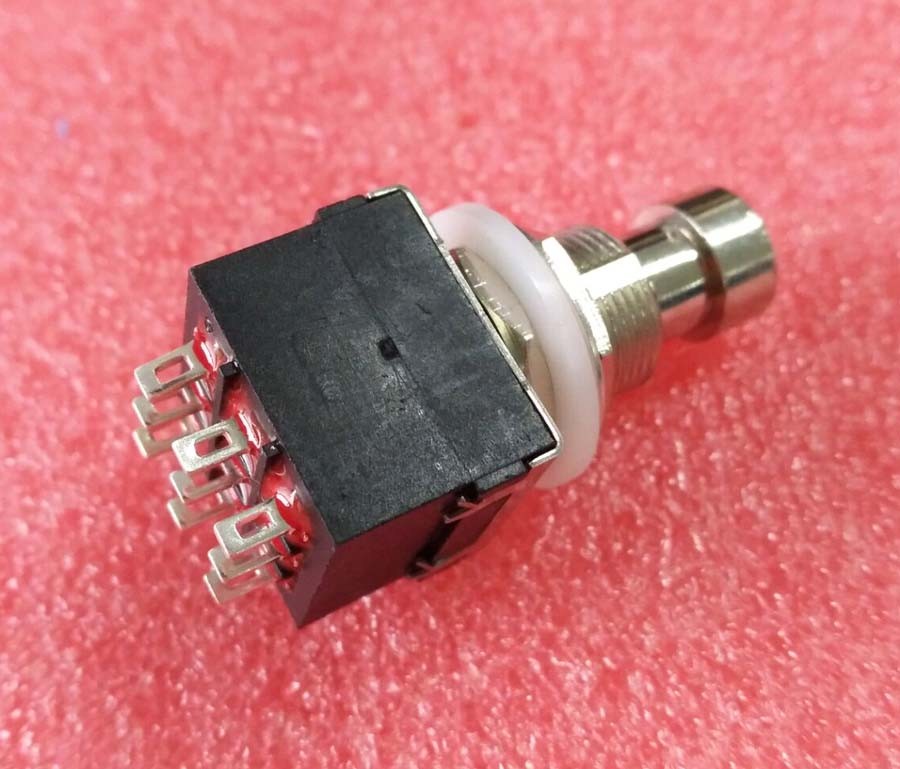 Black 3PDT HARNESS Stomp Foot Switch True Bypass GUITAR PEDAL EFFECTS,SB 9PINS