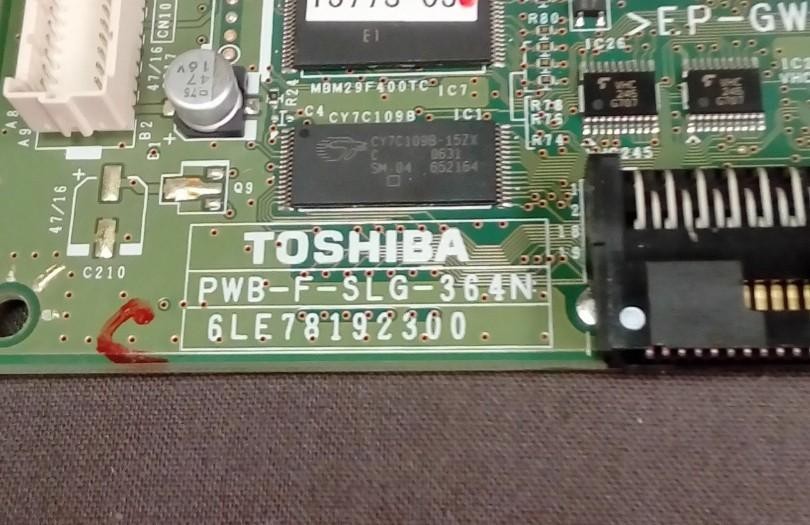 Toshiba E Studio Copier Toshiba PWB-F-SLG-364N 6LE78192300 Board