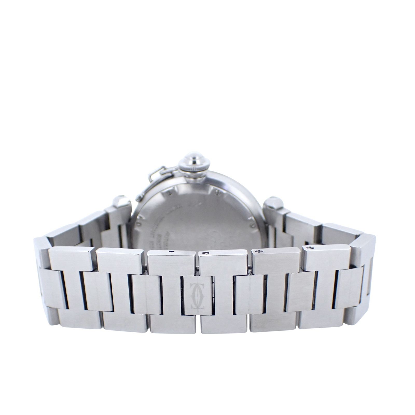 Cartier Watch Pasha C Big Date White Dial Silver W31055M7 Men’s Unisex w/Boxed
