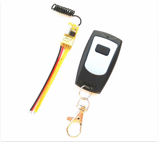 DC 3.7V 5V 6V 9V 12V Momentary Micro Remote Control Switch Mini Receiver
