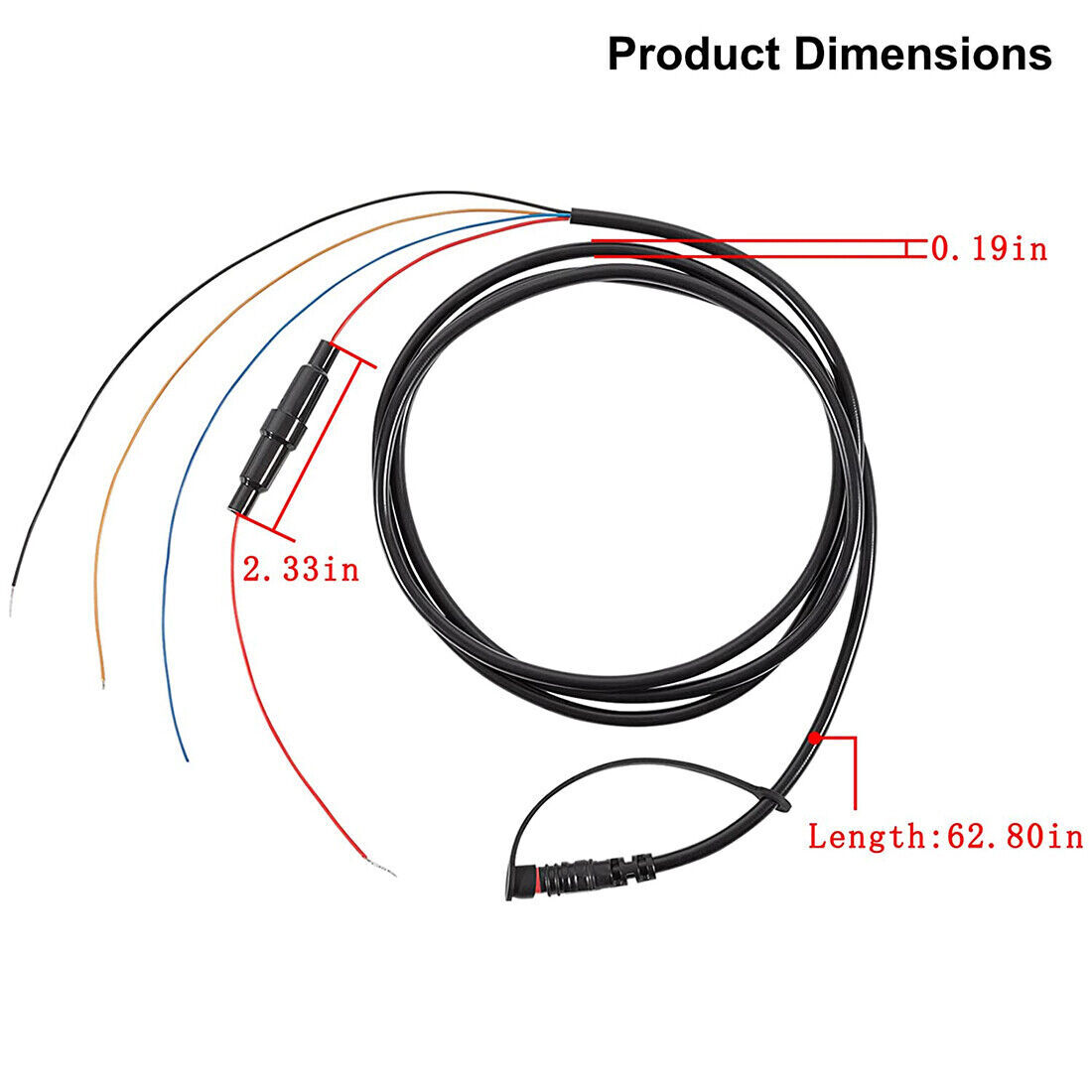 For GARMIN STRIKER 4 4cv 4dv 5cv 5dv 7cv 7dv PowerData Cable 4Pin 010121 G1N