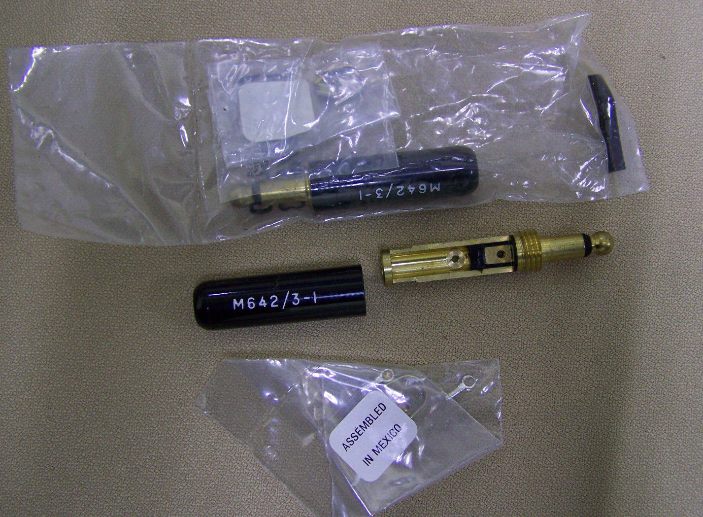 1pc Switchcraft CONNECTOR plug M642/3-1 mic phones radio aviation military PL-54