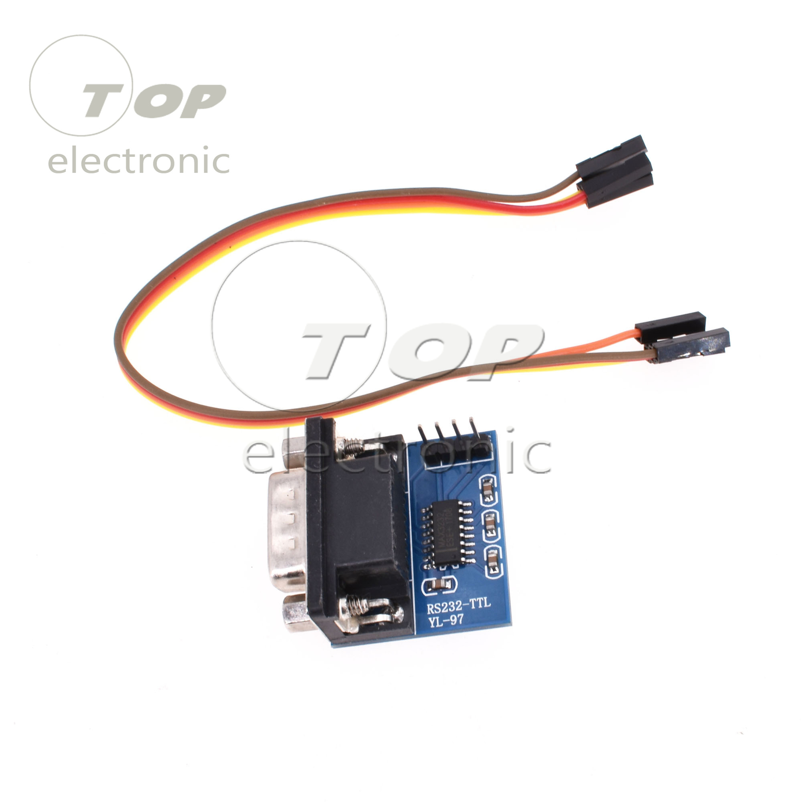 10PCS MAX3232 RS232 Serial Port To TTL Converter Male DB9 Connector COM Serial