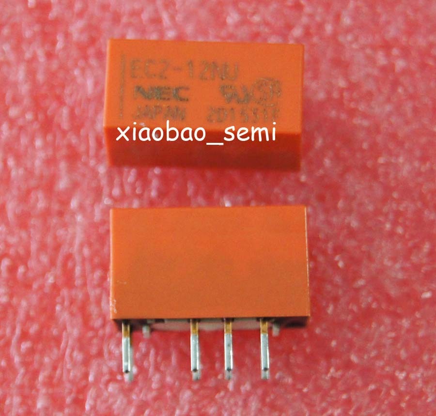 2PCS EC2-12NU 12VDC ORIGINAL NEC Relay 8pins