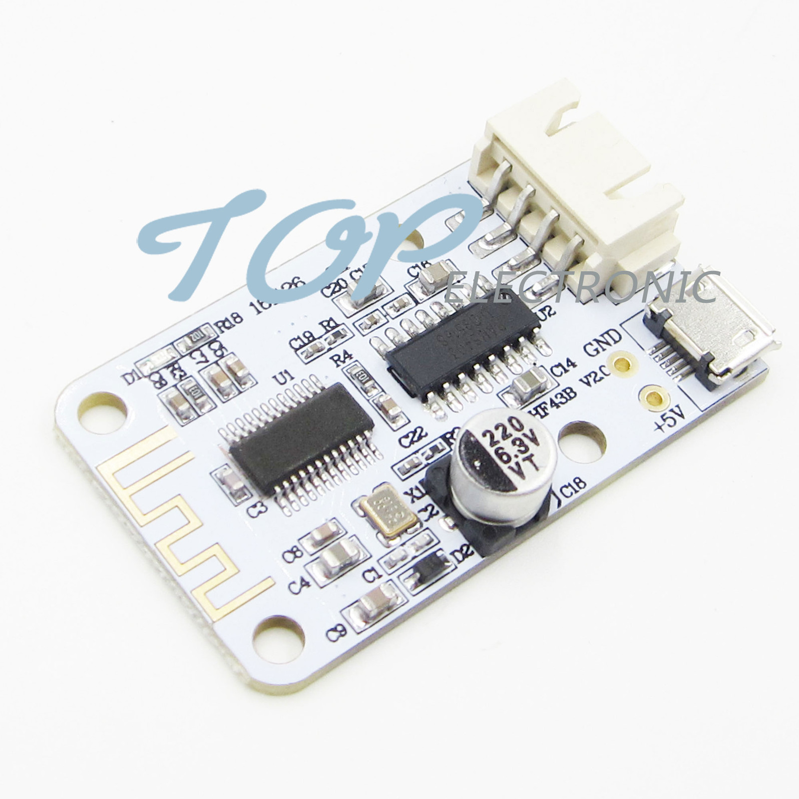 3W+3W Wireless Bluetooth 4.0 Audio Receiver Steady Digital Amplifier Board