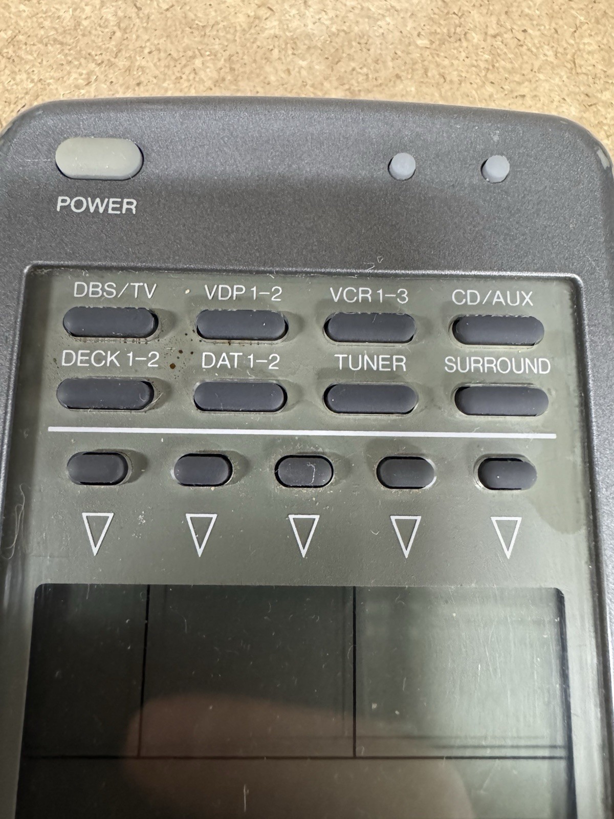 Denon Universal Remote Control Unit Unimote RC-770 Tested + Manual