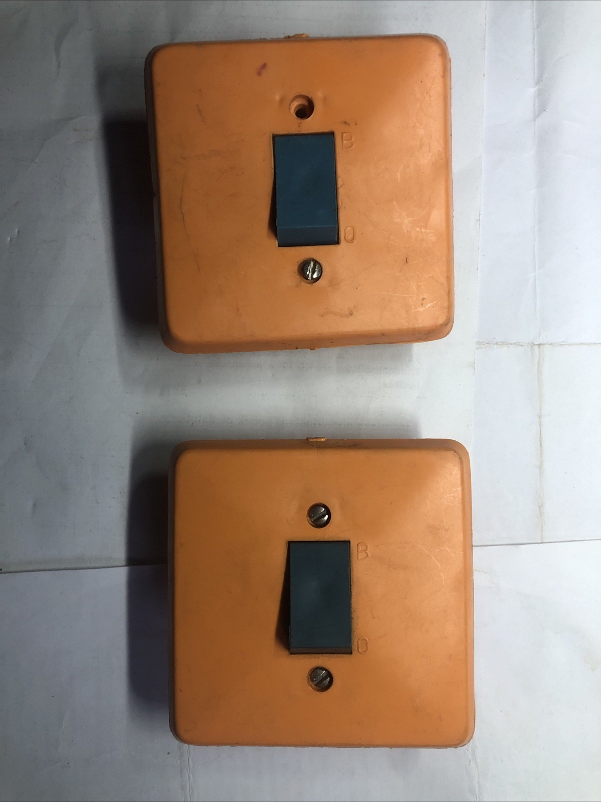 price 55k. made in USSR 250v 6a Plate Switch PCs 2 Looking Foto