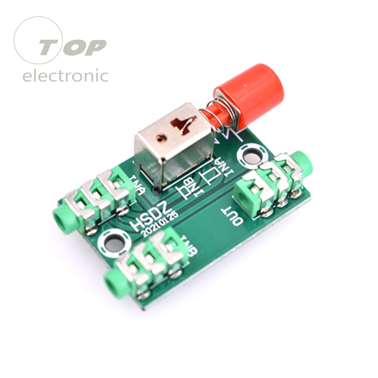 Audio Switching Board audio input 3.5mm A / B Group input Switch Select output