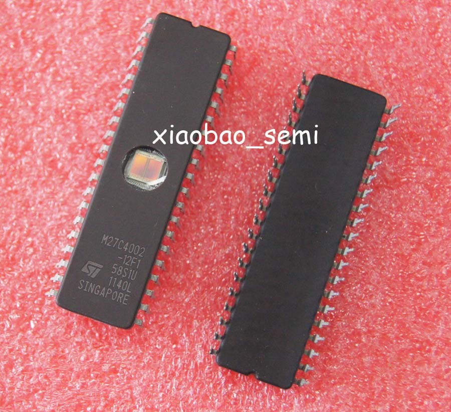 50pcs M27C4002-12F1 27C4002 DIP-40 EPROMs ST NEW