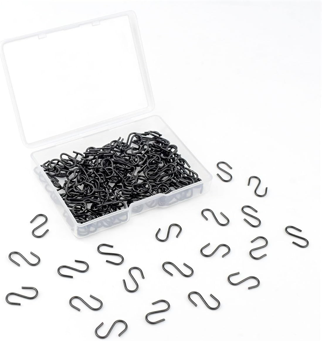 5/100 Pack Mini S Hooks for Hanging Small S Hook for Jewelry Metal S-Hook Mini