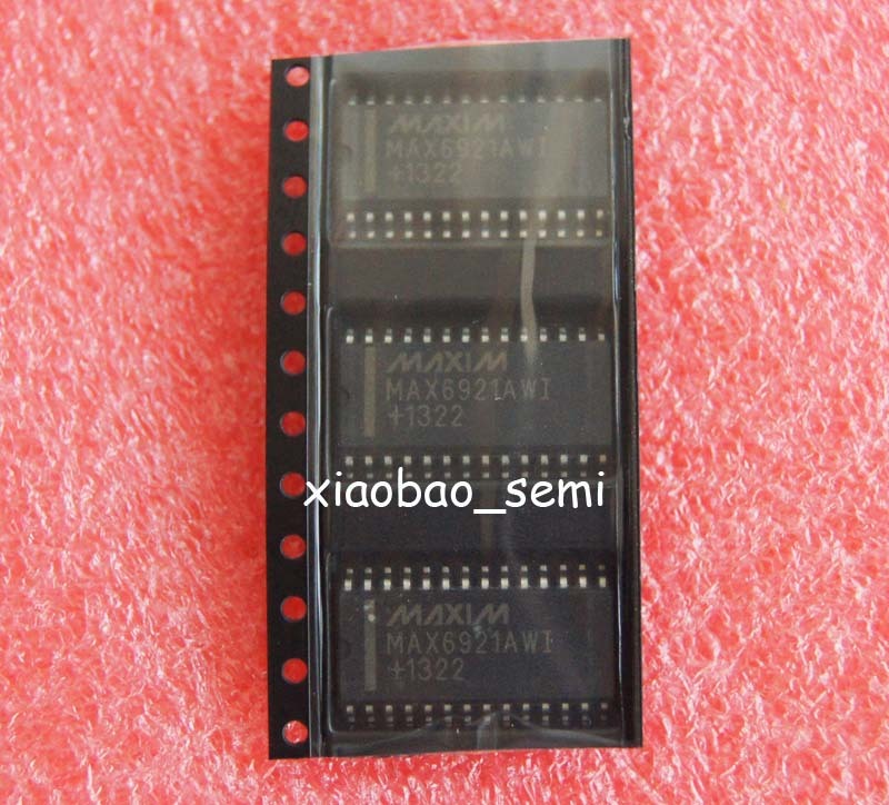 1PC MAX6921AWI VFD Tube Drivers IC MAXIM SOP-28 MAX6921AWI+ MAX6921AWI+T