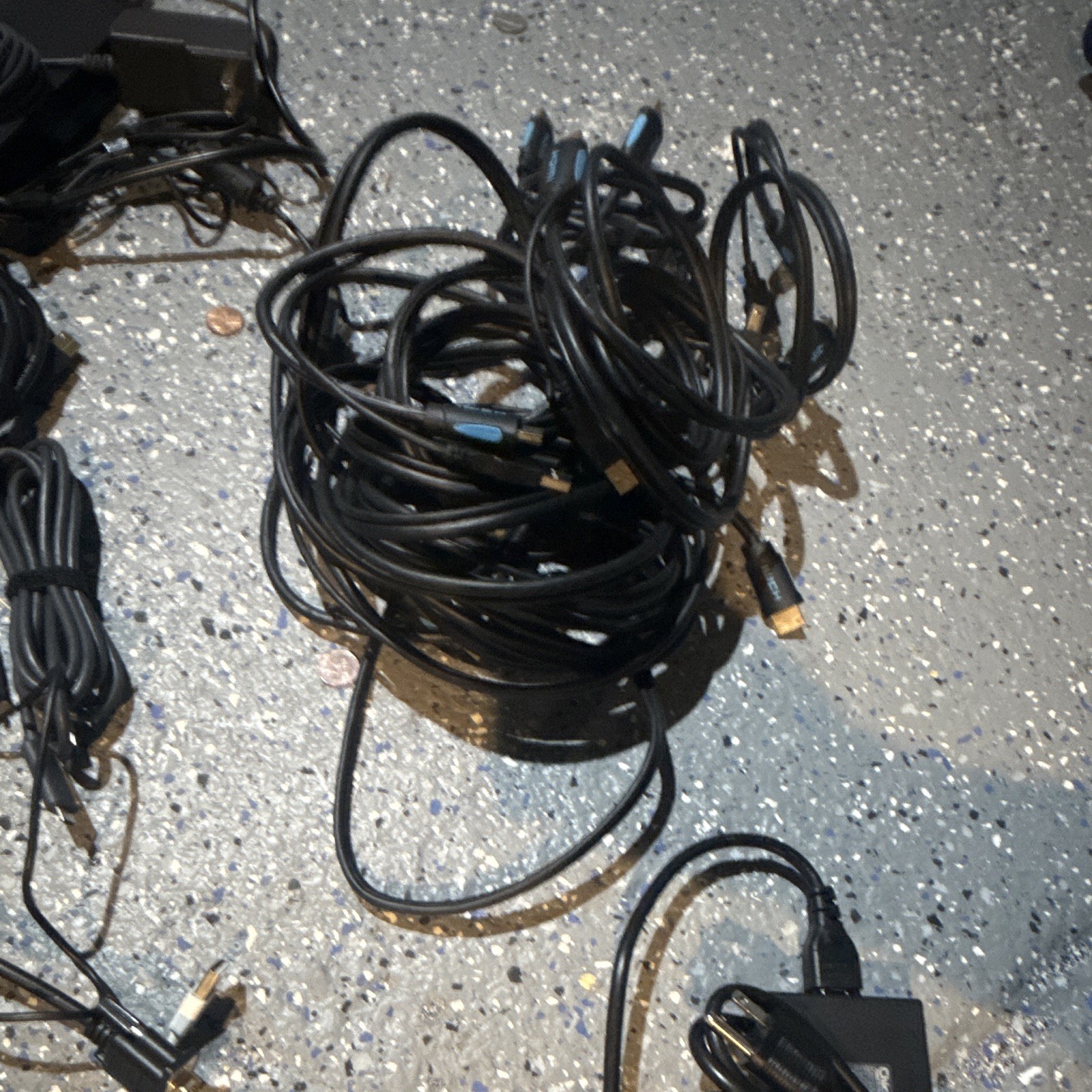 Mixed Lot Assorted Cables & Power Adapters/Chargers – Various Types