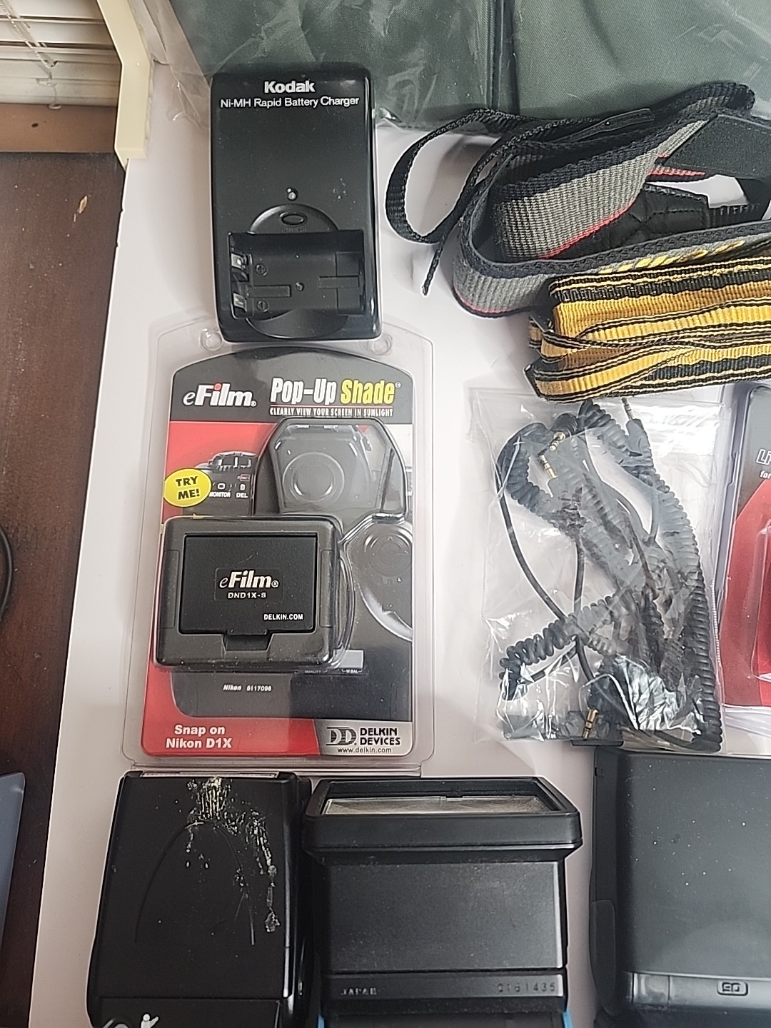 Assorted Lot Of Photography Equipment/ Parts ~ Cables, Electronics ~ AS IS Mixed