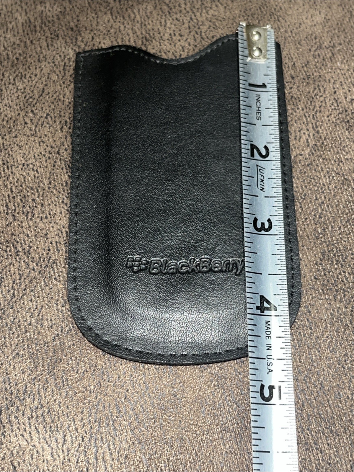 OEM Protective Leather Pocket Pouch HDW-16218-002 For BlackBerry Pearl 8100 8110