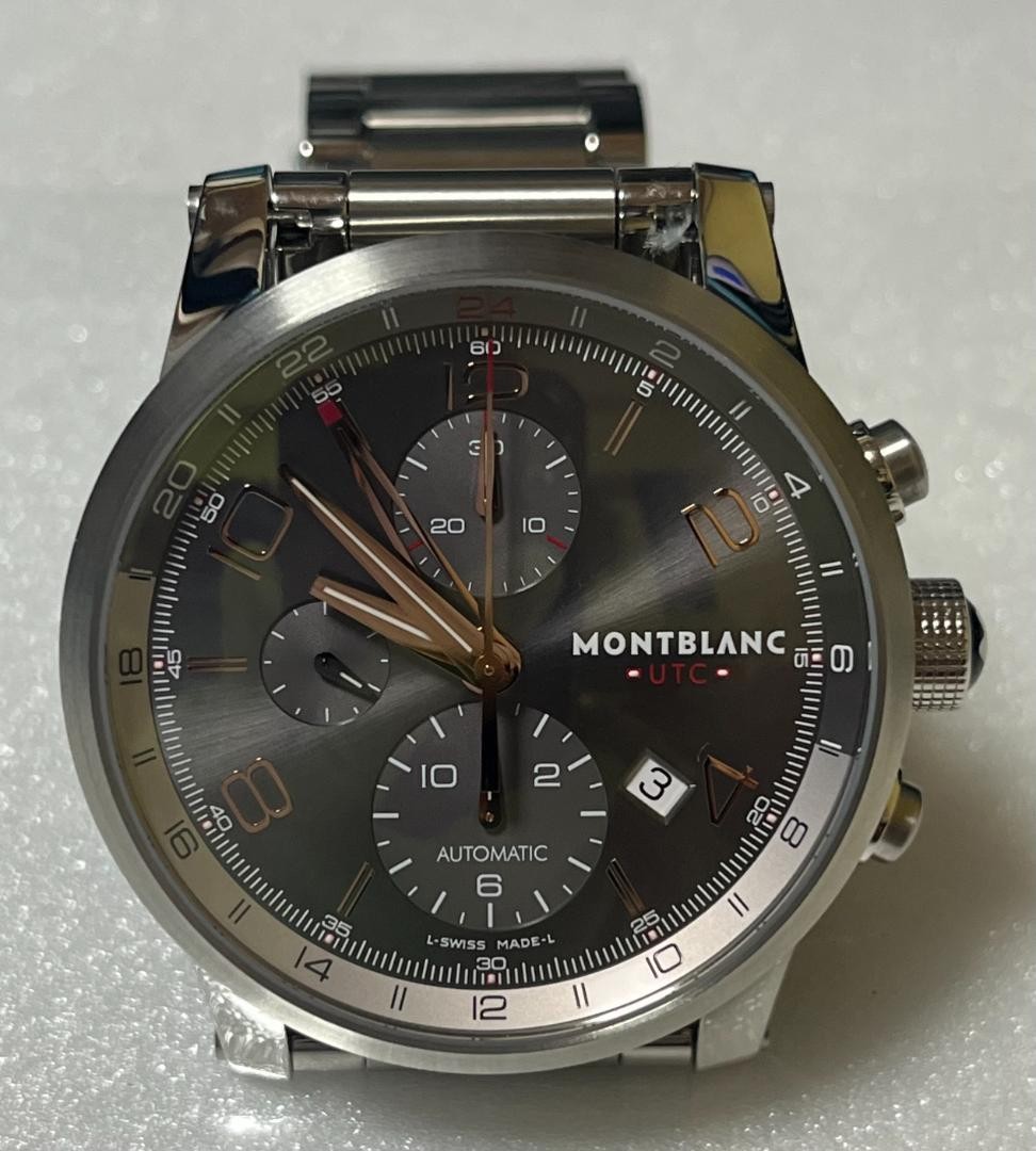 Montblanc Automatic TimeWalker Chronograph w/Warranty card box booklet