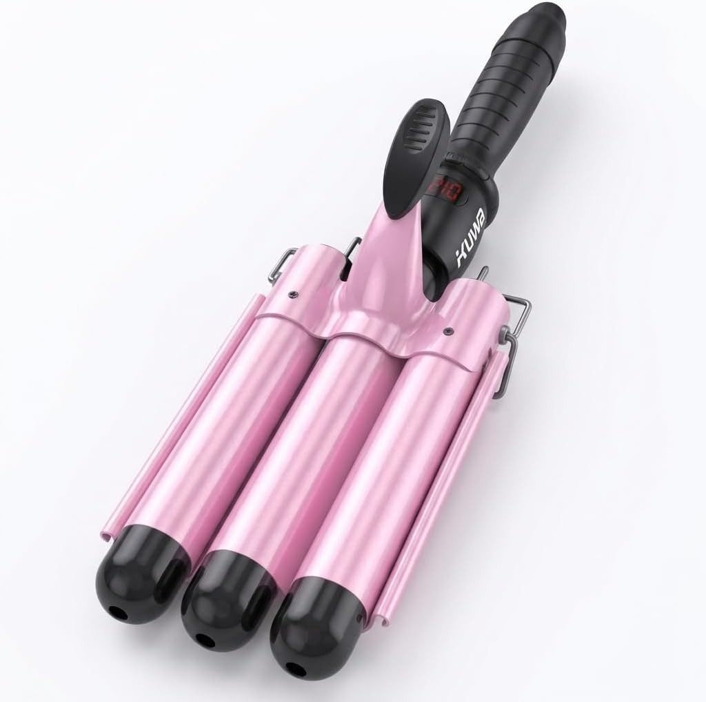 15 Variable Temperature Crimper Hair Tool，1 Inch Hair Crimper，60 Min Auto-Off…