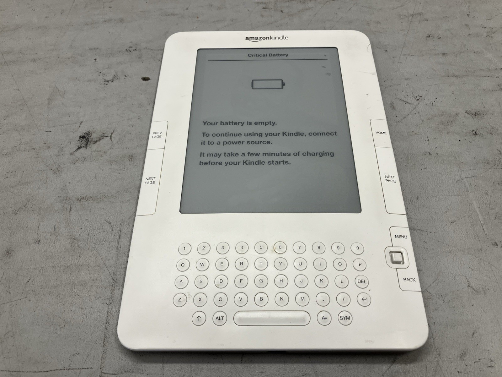 Lot of 4 Amazon Kindles – 2nd Gen x2, 3rd Gen x1, Fire 1st Gen x1