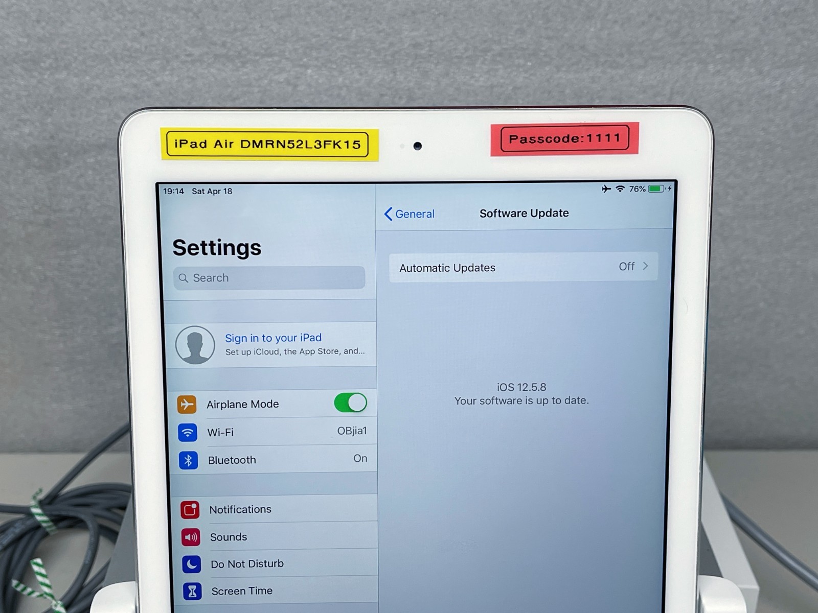 🚩Ipad Air Tablet Only for Bien Air iChiropro, With installed iChiropro 2 APP