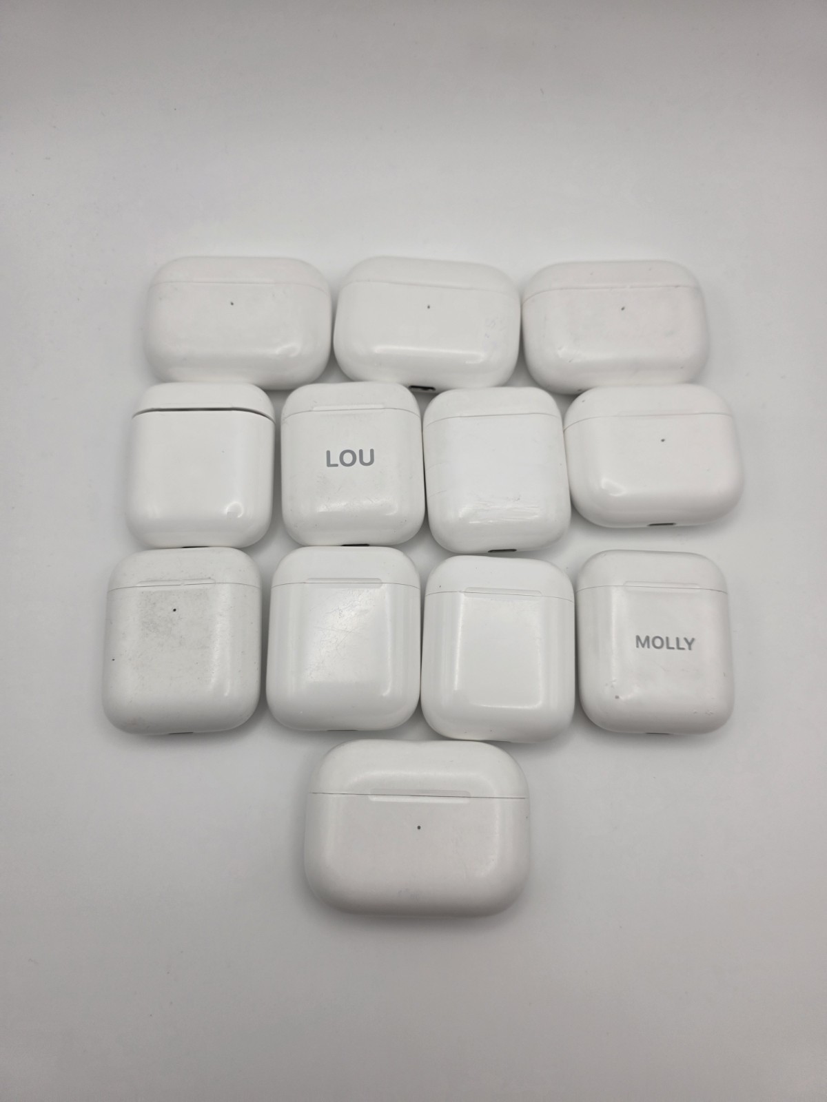 Misc Lot of 12 Apple AirPods Untested/Parts
