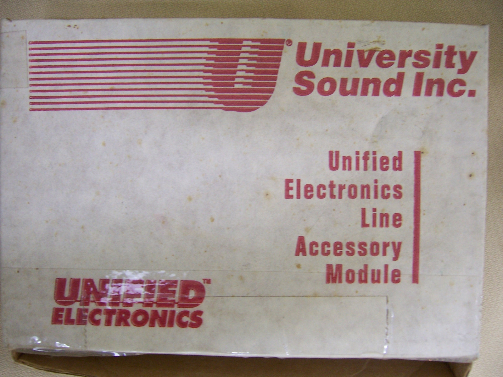 University Sound RVC-100 Remote Volume Control Accessory Card module mixer dock
