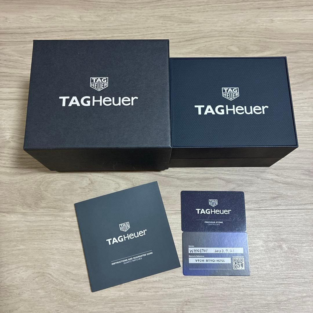 Tag Heuer Link WBC1311 12 Diamond Watch Quartz Box Instructions Links Accessary