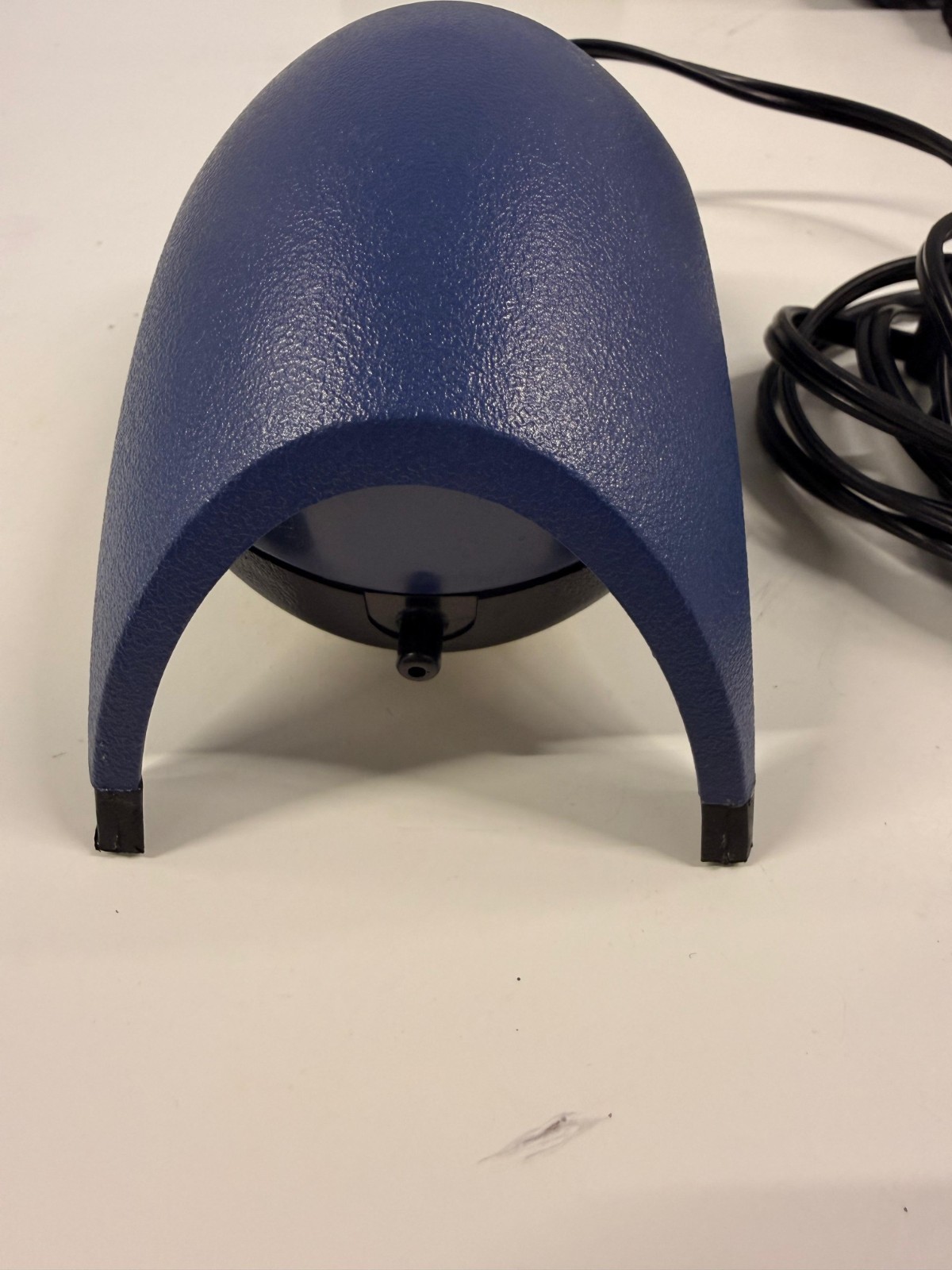 Vintage Blue Electric Nail Polish Dryer Manicure Hand Fan Lamp Tested Works
