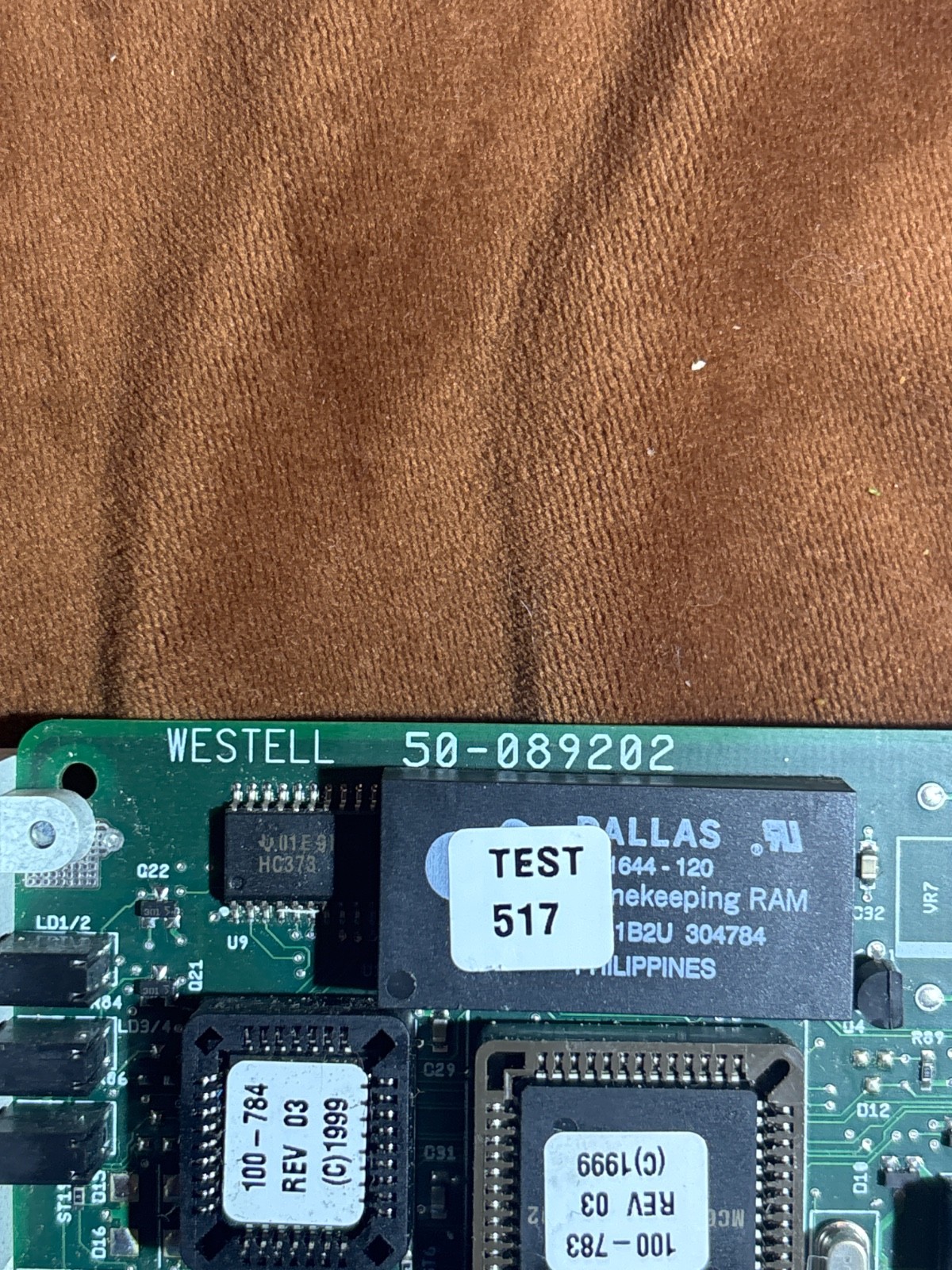 WESTELL High-Density Interface Board 50-989202 TEST 517 used but working.