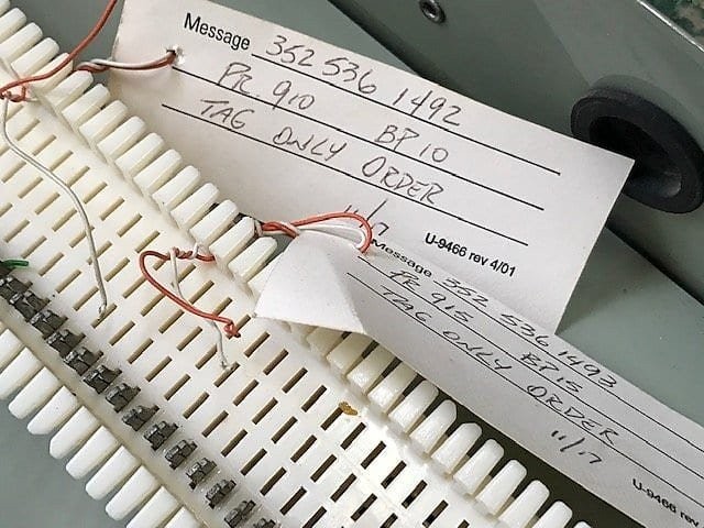 Reliance Comm/Tec BEPC25FS Telephone Box with Internal Wiring (Used)