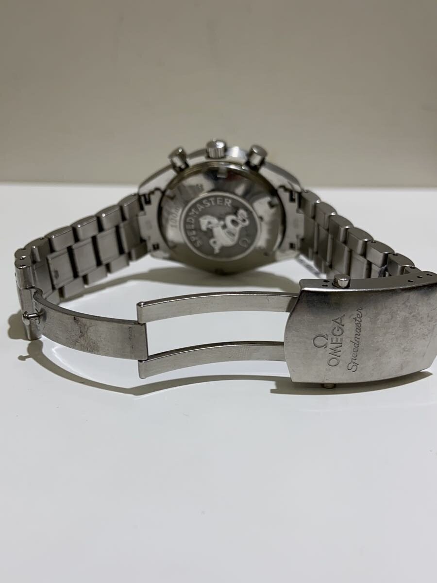 OMEGA Speedmaster Day-Date Triple Calendar Watch SS Auto Black Dial 3220.50 Mens