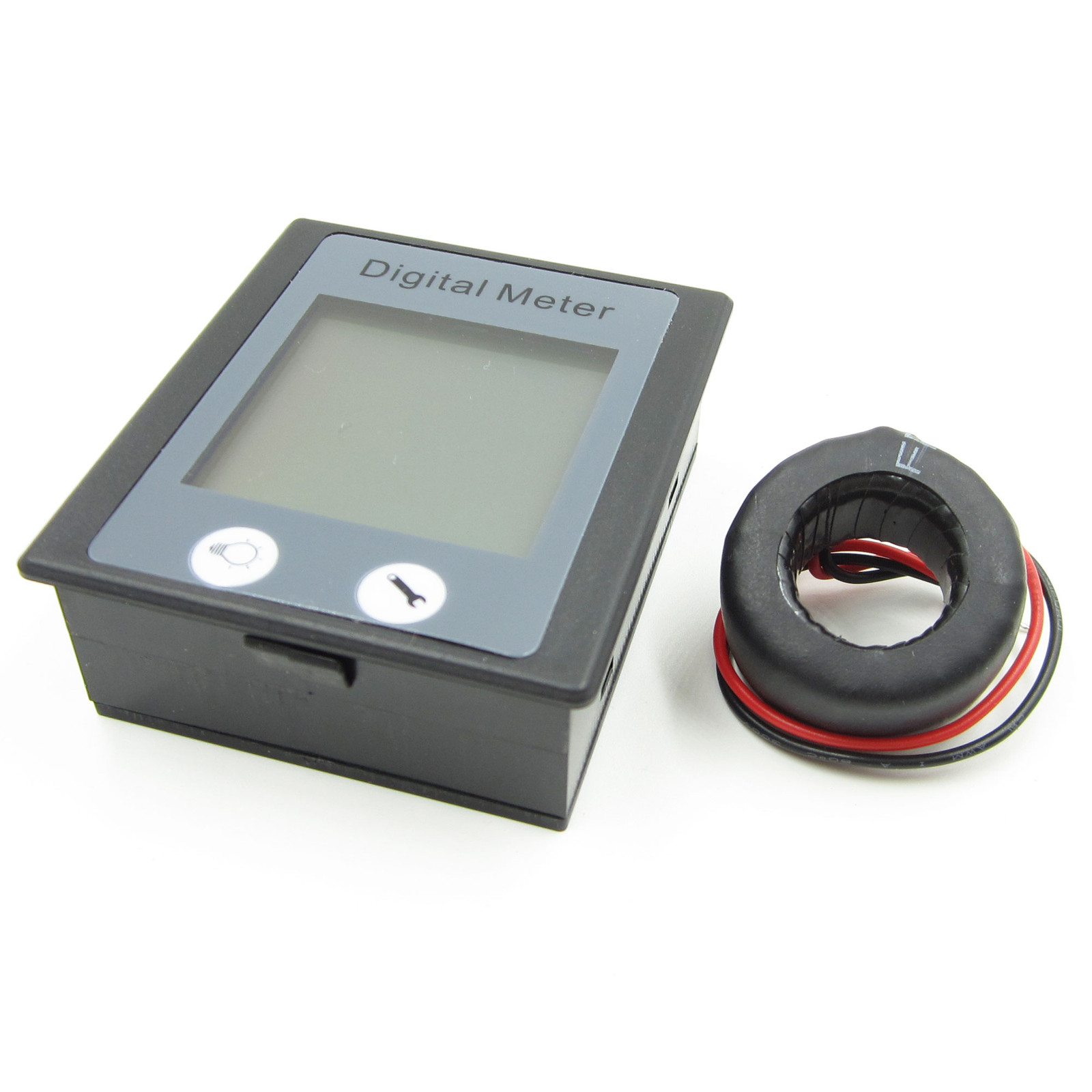 100A AC 260V Digital LCD Panel Voltage Meter Power Energy Ammeter Voltmeter