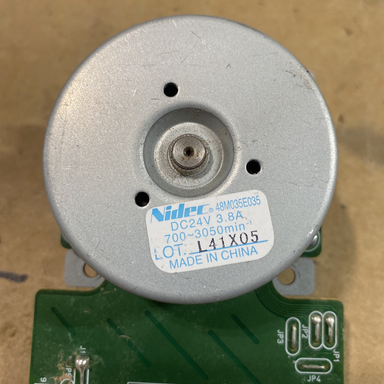 NIDEC MOTOR 48M035E035 DC24V E164387 14007832 – Free Shipping