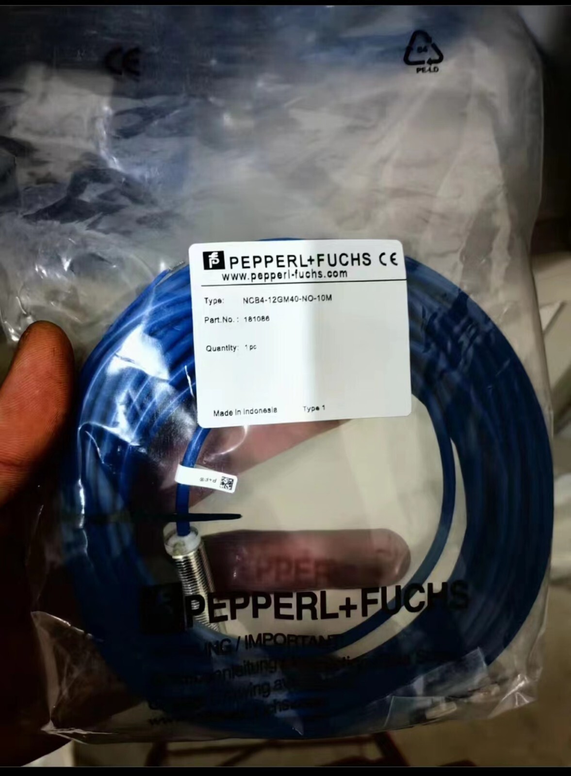 Pepperl-Fuchs ncb4-12gm40-no-10M IN NEW BOX ALL NEW