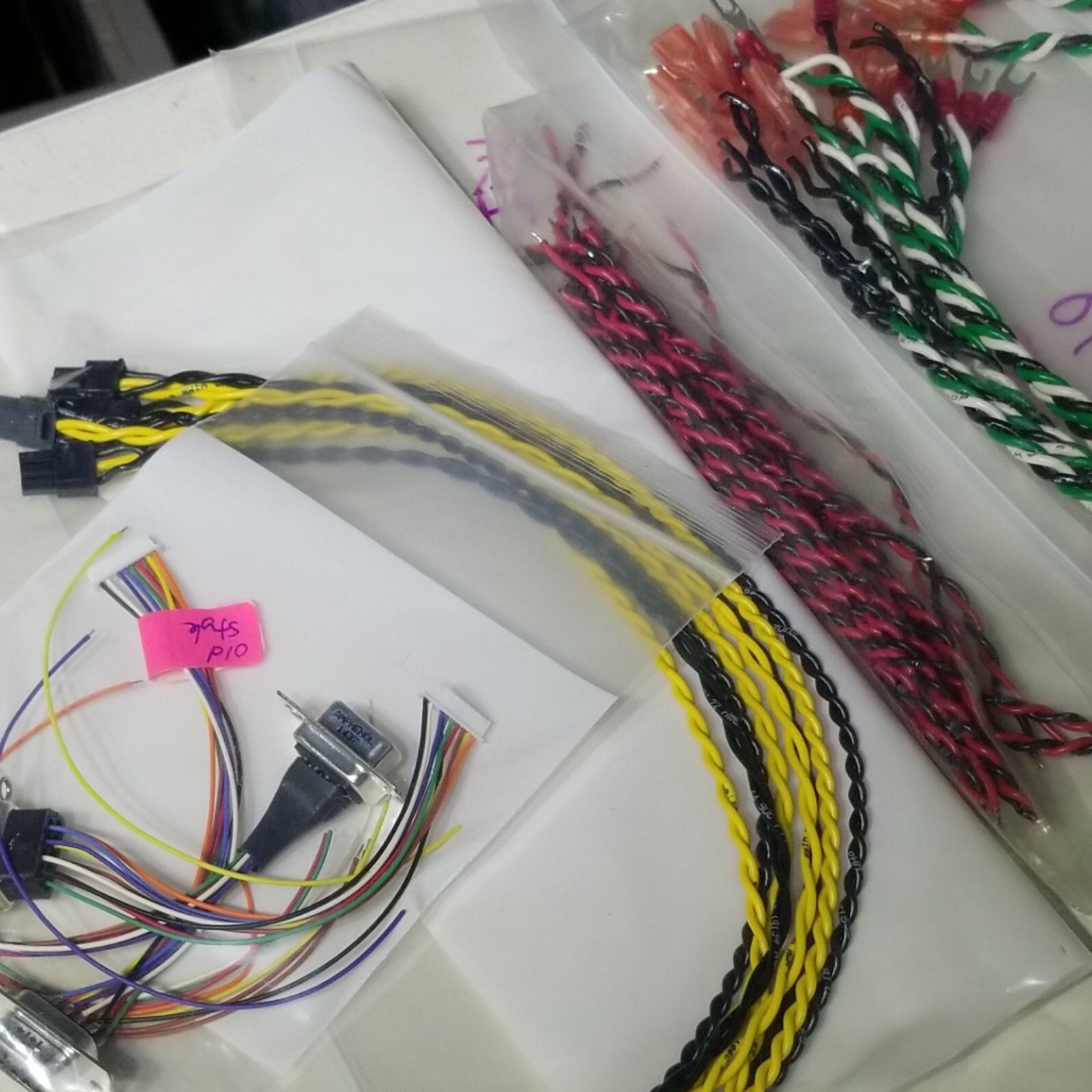 Mixed Lot of Electronics Wire Parts
