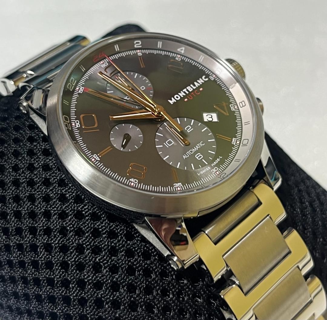 Montblanc Automatic TimeWalker Chronograph w/Warranty card box booklet