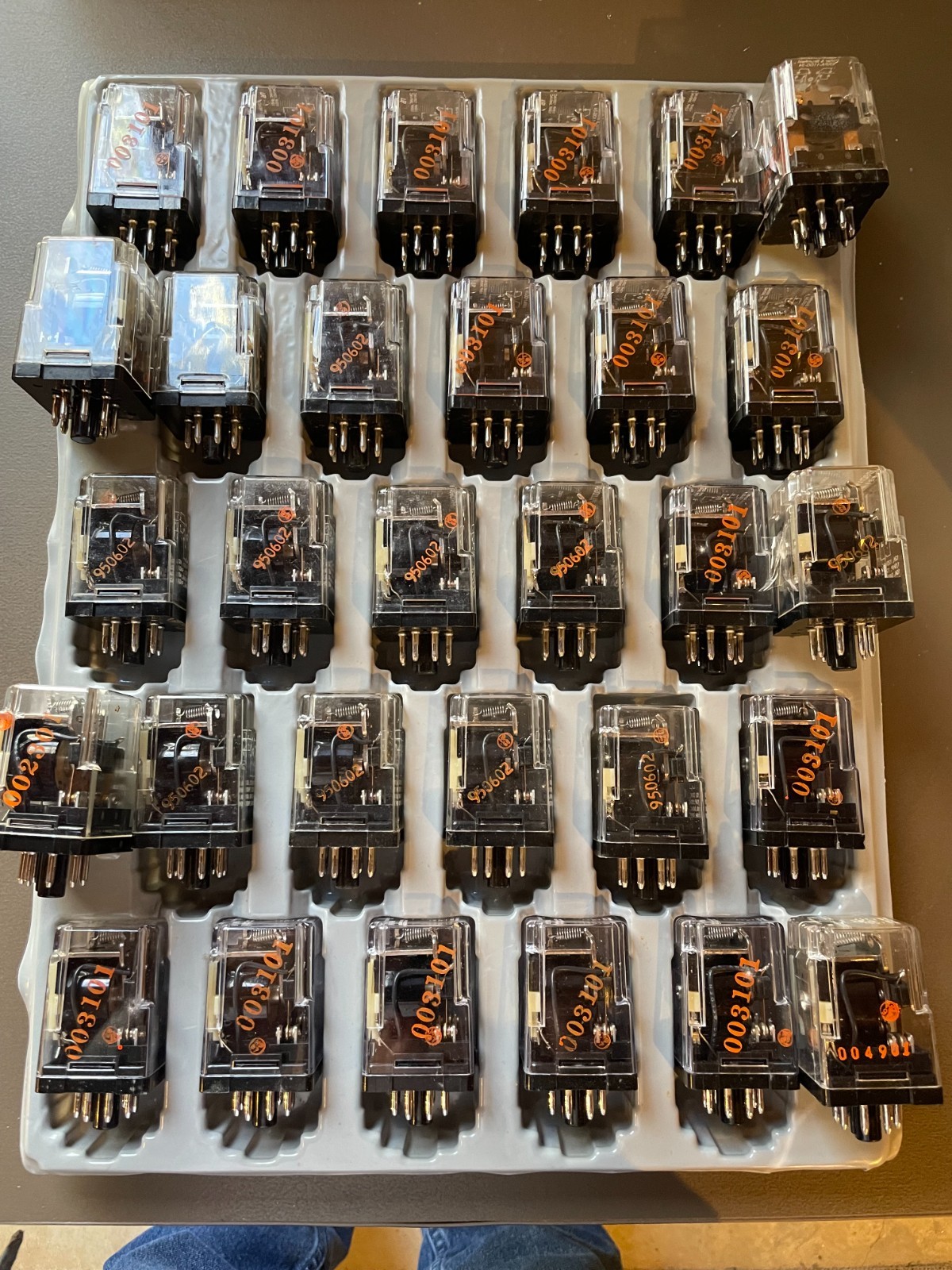 Relay 24V DC, DPDT, 10 A