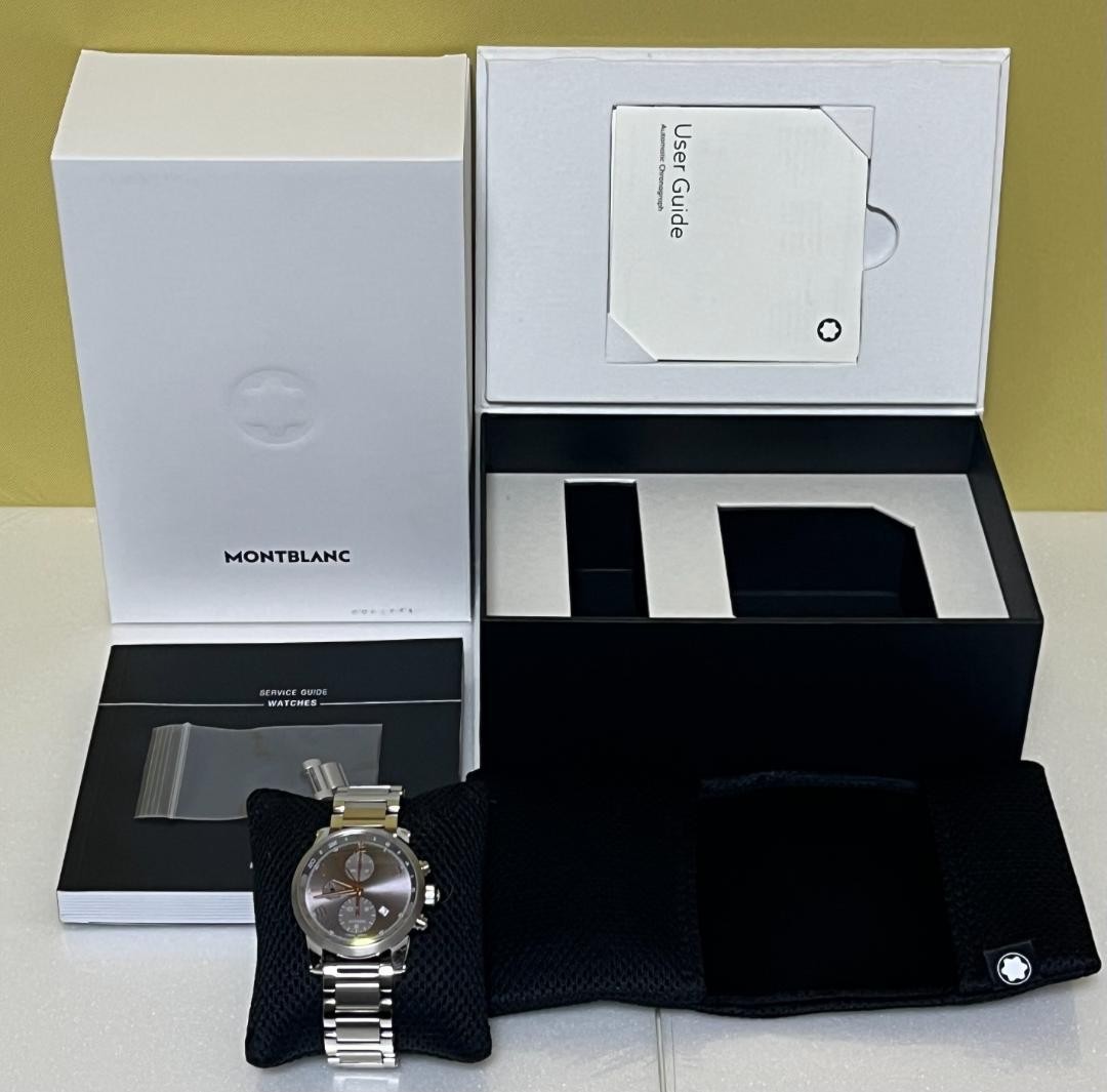 Montblanc Automatic TimeWalker Chronograph w/Warranty card box booklet