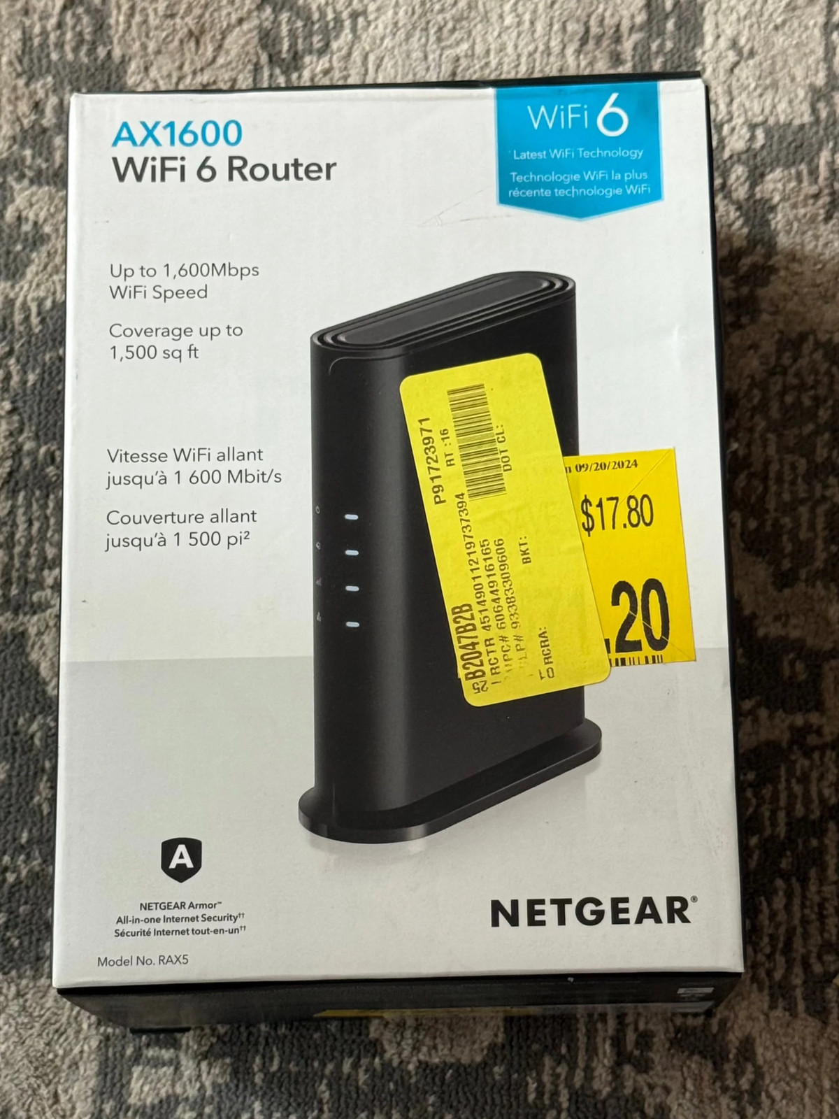 AX1600 WiFi 6 Router AX1600 WiFi 6 Router