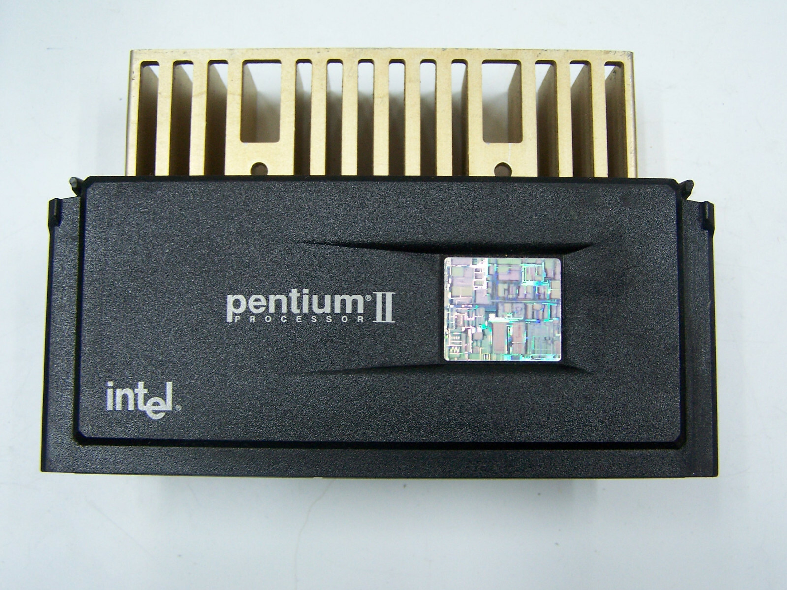 INTEL PENTIUM II sl2 CPU SL2HD 80522PX233512 233MHz MMX PROCESSOR big HEATSINK