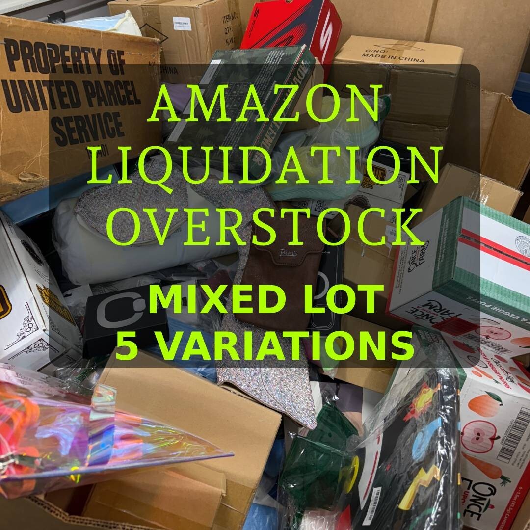 Amazon Overstock AMZ and TGT Liquidation Wholesale Mixed Lot Reseller Pallets