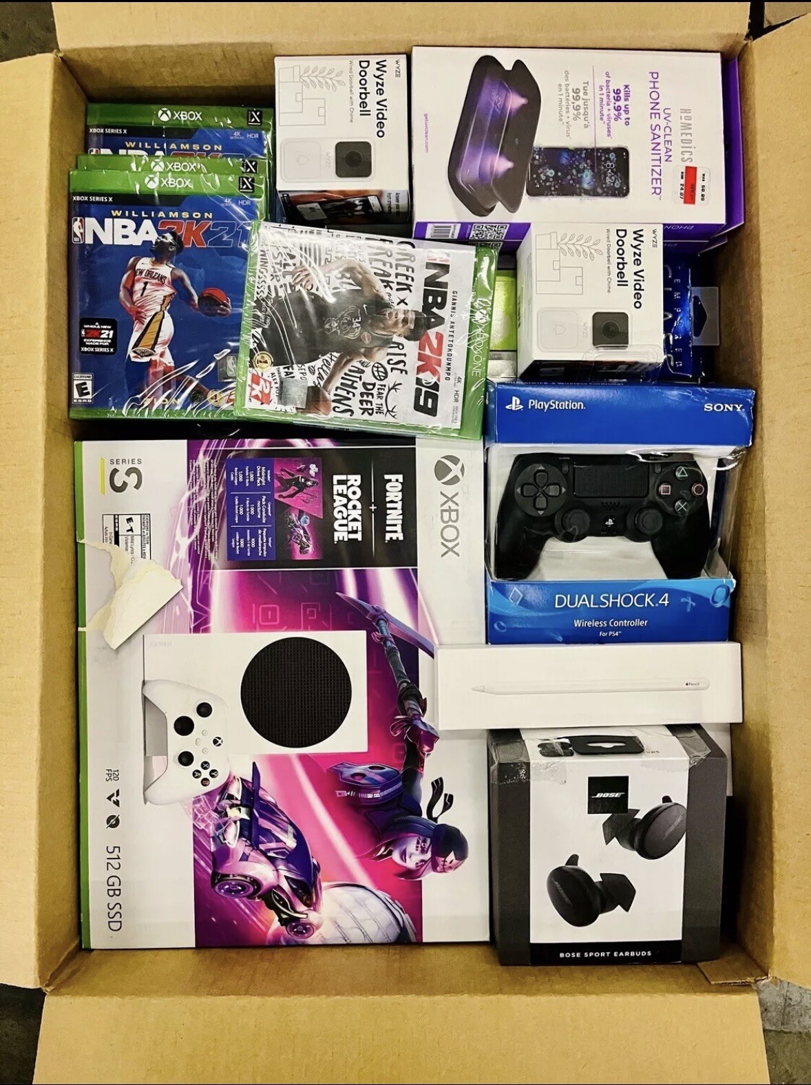 Mystery Clothing Loot & Electronic Box’