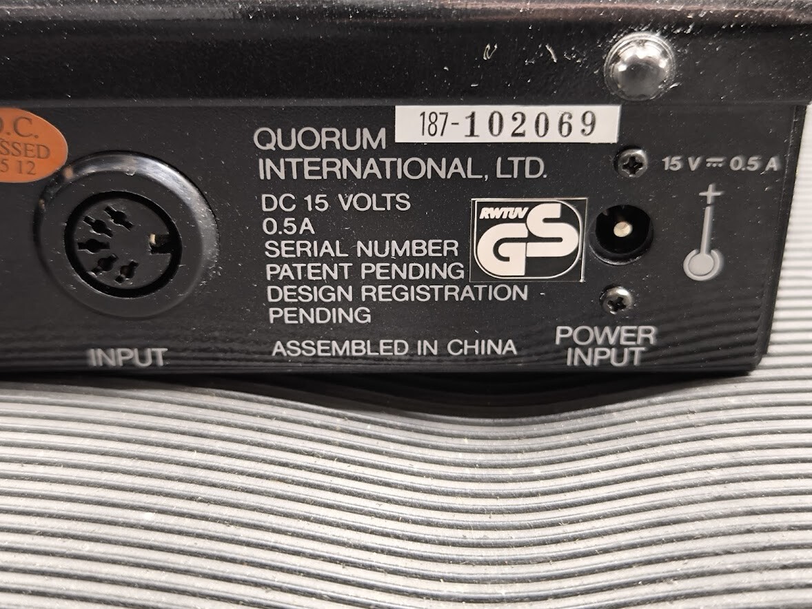 Quorum A-160 Security Monitor – Used, Working, Scratches