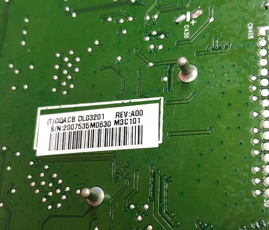 DELL MONITOR MAIN BOARD 715G4254-M01-000-0H4F REV A00