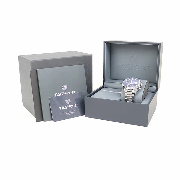 TAG Heuer Carrera Calibre 16 Chronograph Blue SS Automatic Men’s CBK2112 BA0715