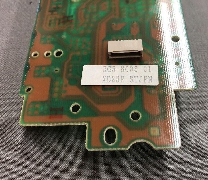 HP LaserJet 5550 Printer Control Panel BOARD RG5-8005 S-12258A