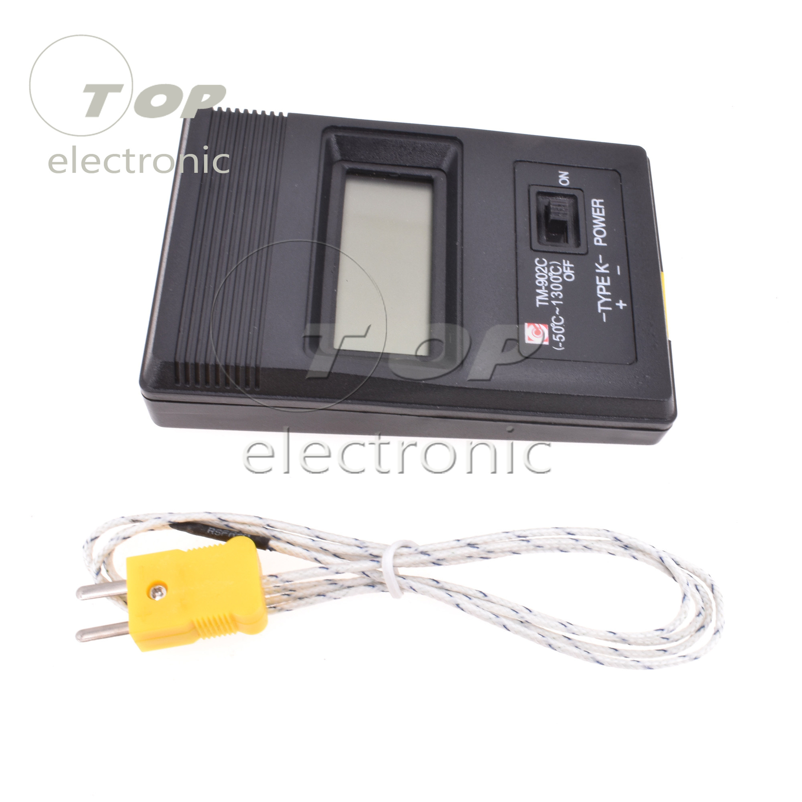 TM-902C Digital K Type LCD Thermodetector Thermometer Meter + Thermocouple Probe