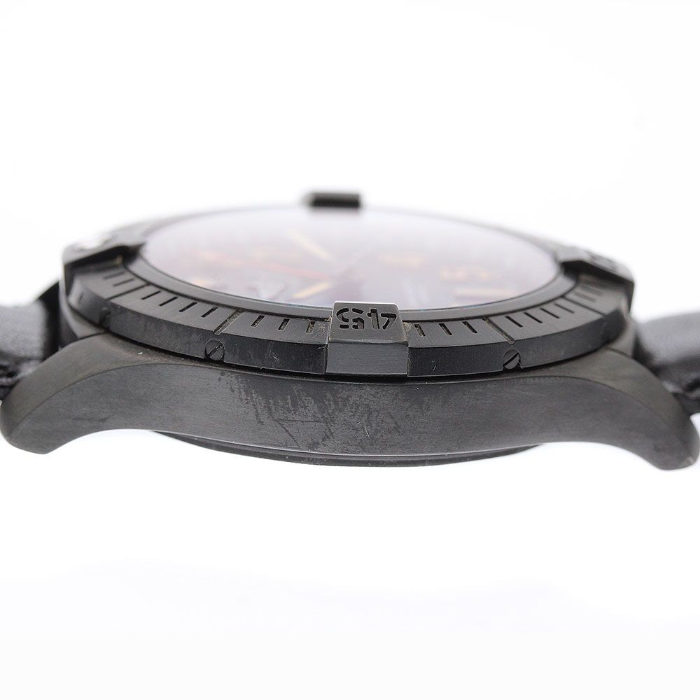 BREITLING Watch V32395 Avenger GMT 45 Night Mission Automatic w/Warranty Card