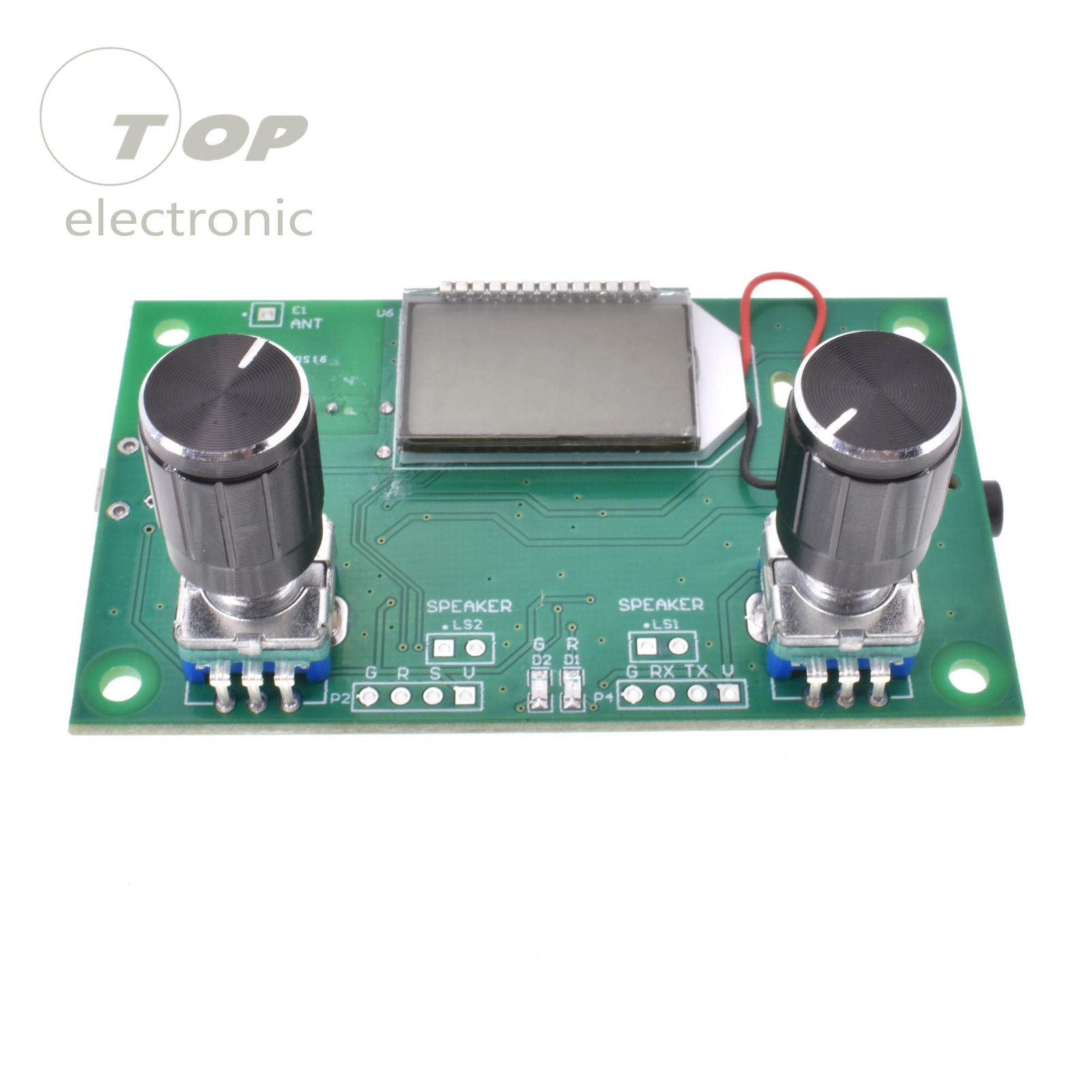 DSP & PLL Digital Stereo FM Radio Receiver Module 87-108MHz with Serial Control